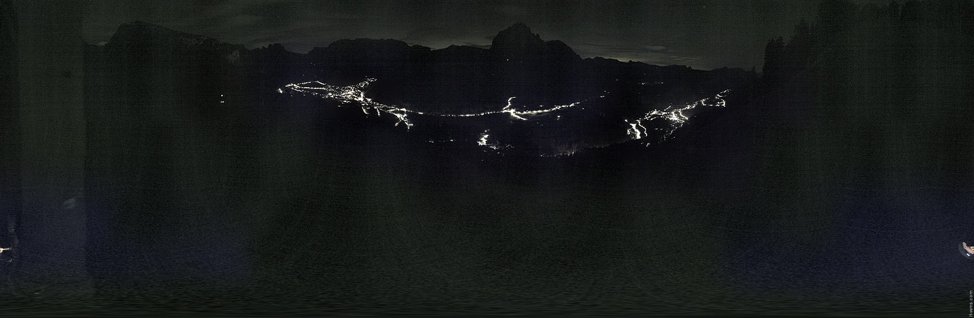 Archiv Foto Webcam Panorama über Wolkenstein