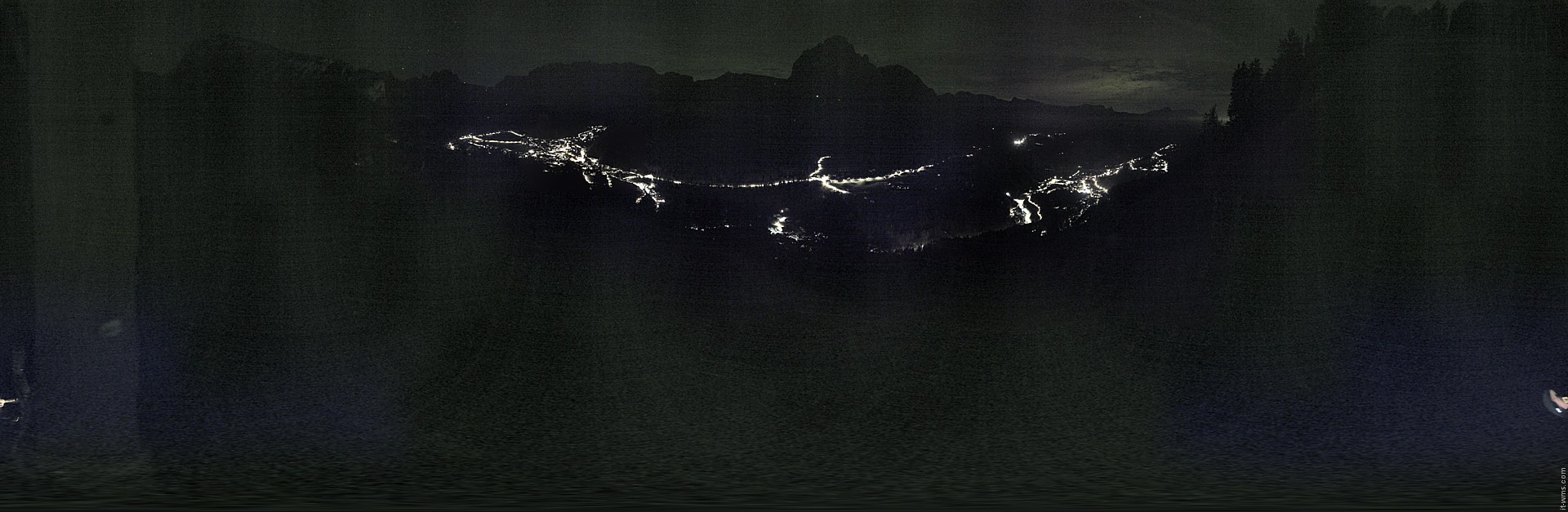 Archiv Foto Webcam Panorama über Wolkenstein