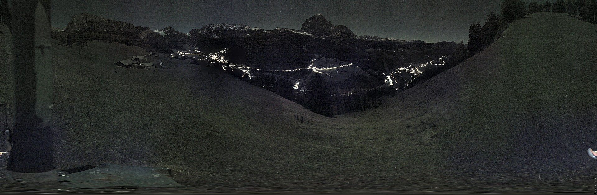 Archiv Foto Webcam Panorama über Wolkenstein
