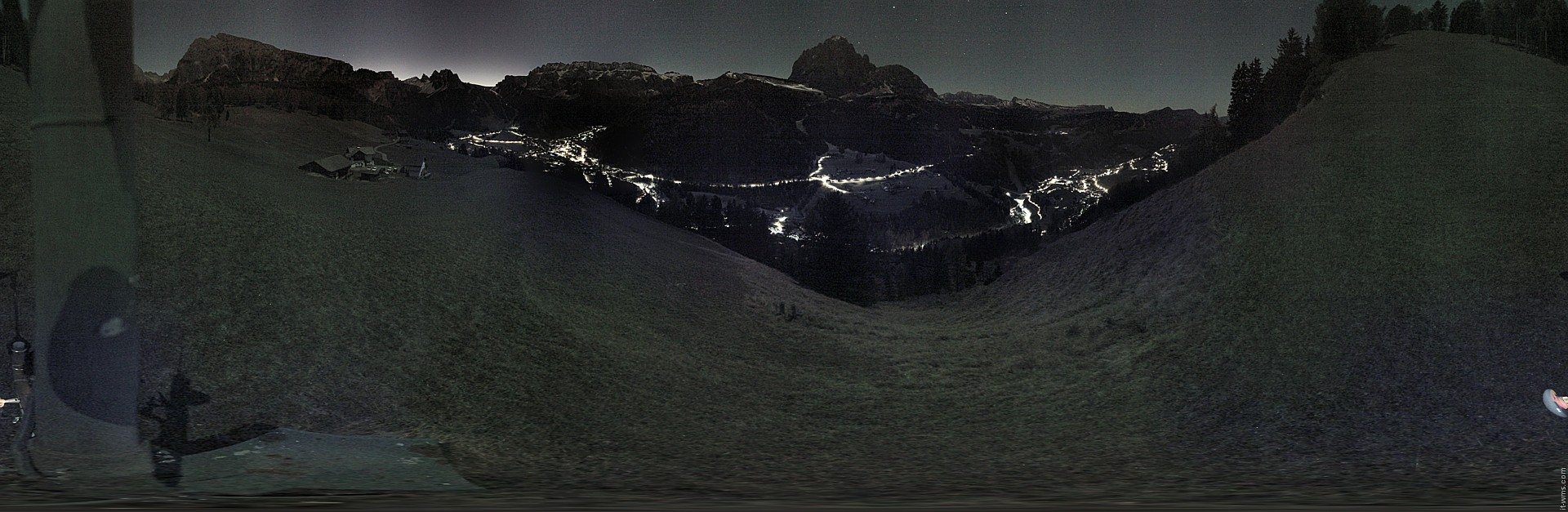 Archiv Foto Webcam Panorama über Wolkenstein
