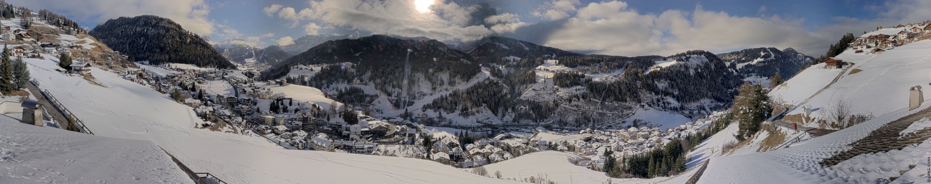 Archiv Foto Webcam Panorama über St. Christina