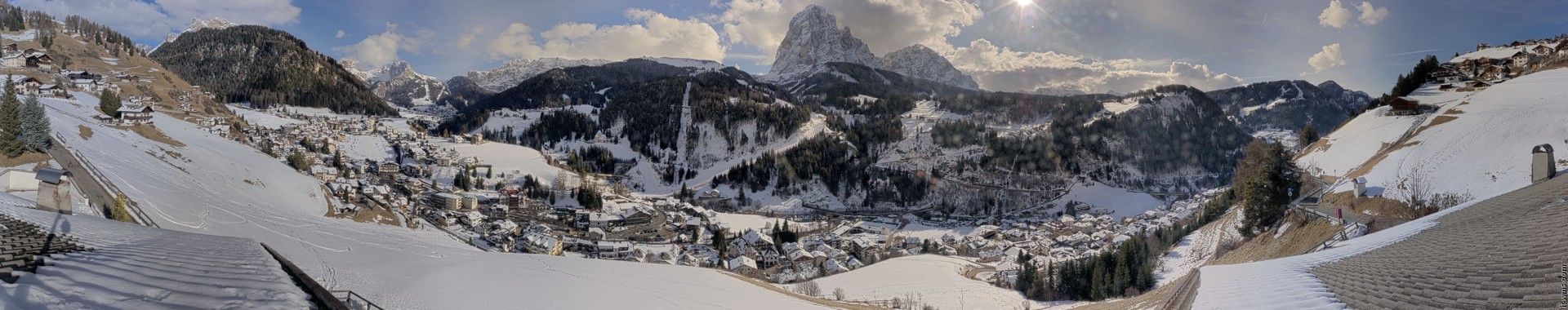 Archived image Webcam Panoramic view of St. Christina