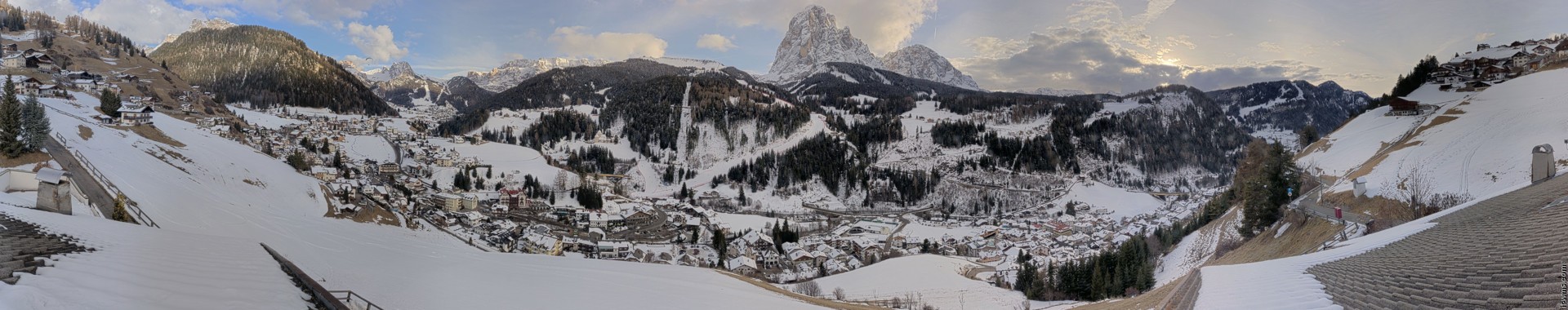 Archived image Webcam Panoramic view of St. Christina