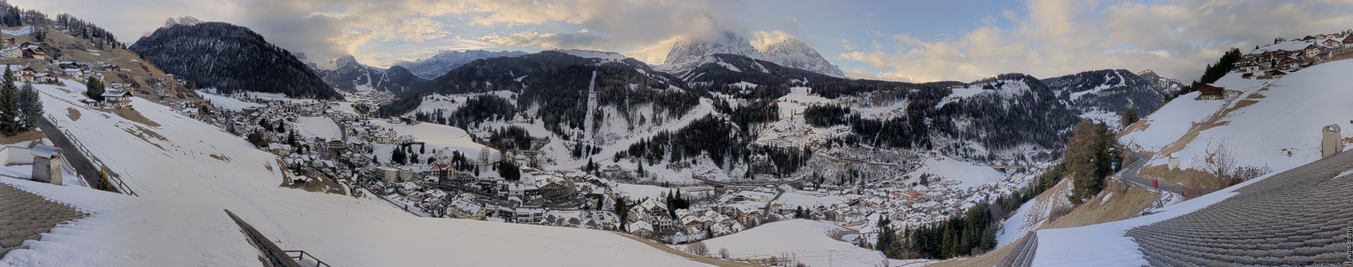 Archiv Foto Webcam Panorama über St. Christina