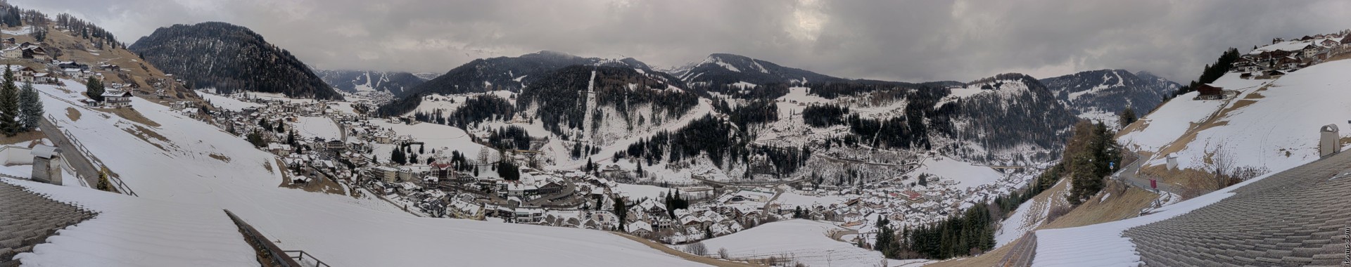 Archiv Foto Webcam Panorama über St. Christina