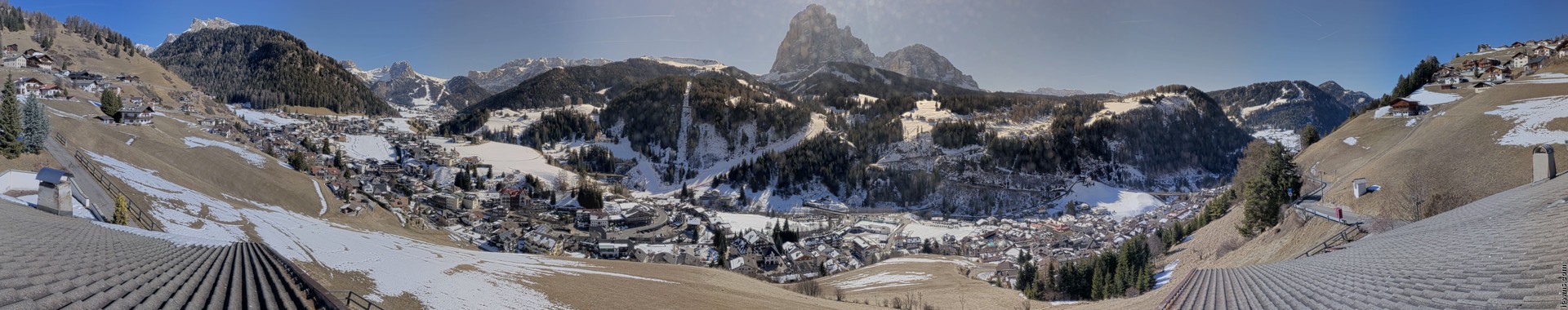 Archived image Webcam Panoramic view of St. Christina