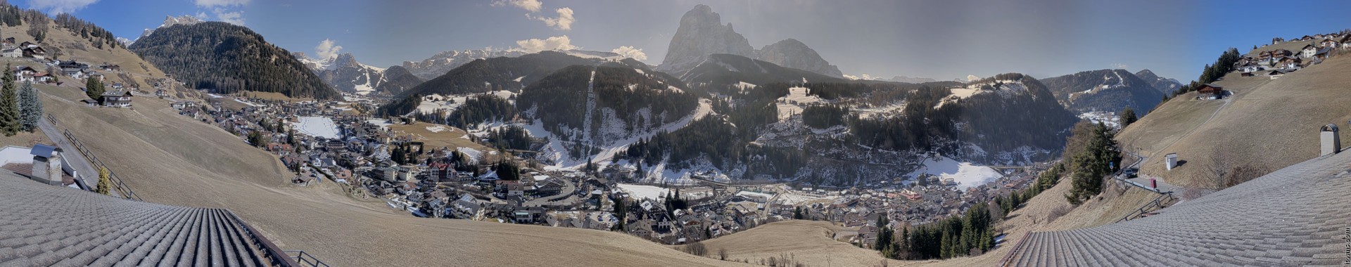 Archived image Webcam Panoramic view of St. Christina