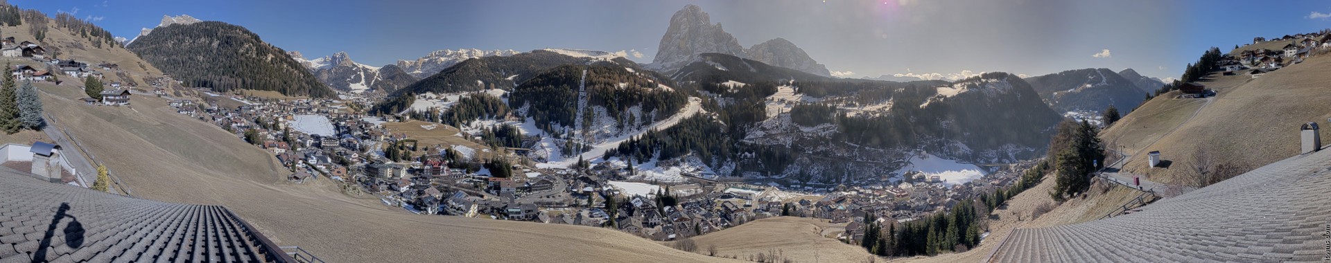 Archived image Webcam Panoramic view of St. Christina