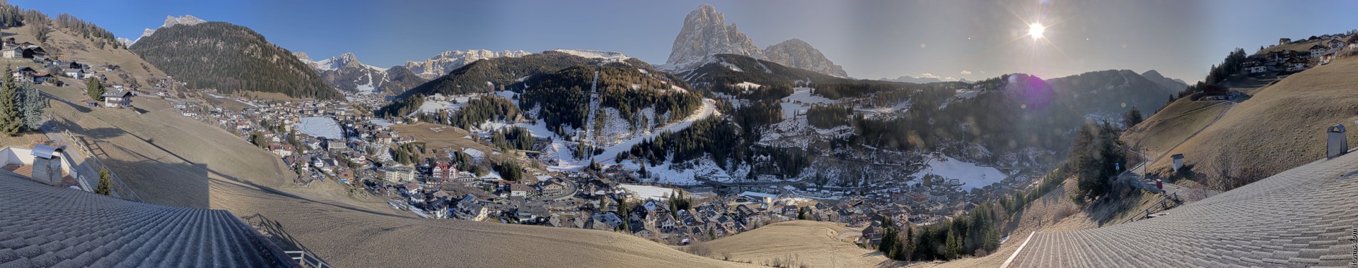 Archived image Webcam Panoramic view of St. Christina