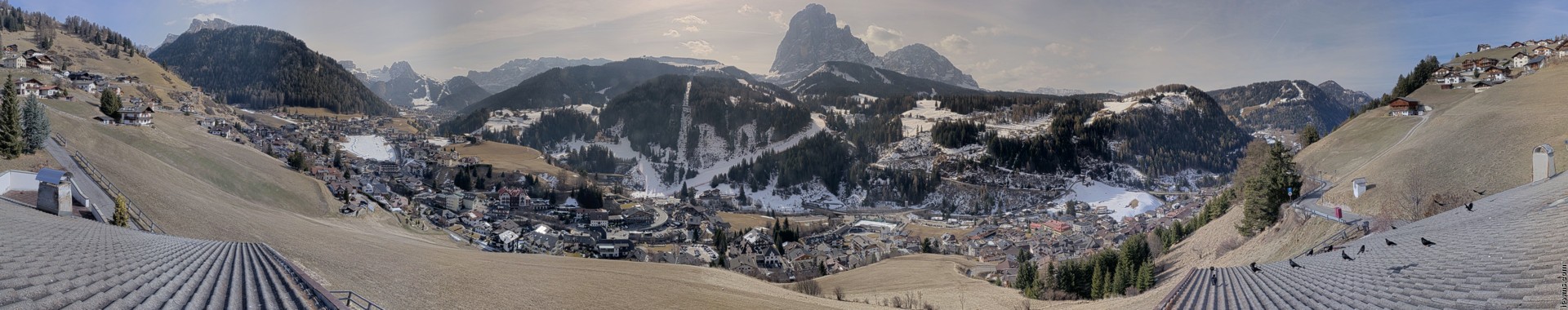 Archived image Webcam Panoramic view of St. Christina