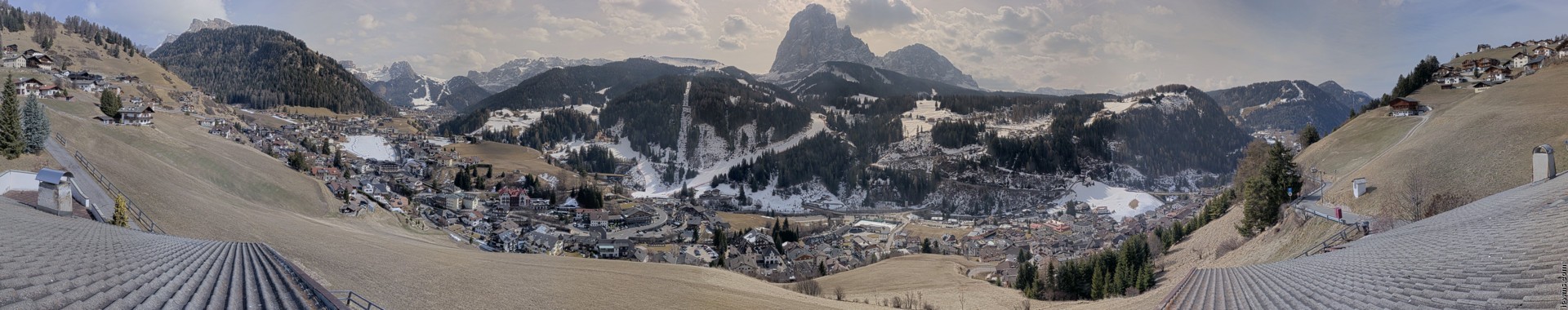 Archived image Webcam Panoramic view of St. Christina