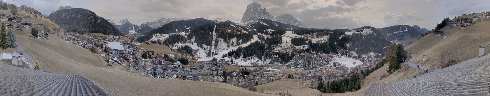 Archived image Webcam Panoramic view of St. Christina