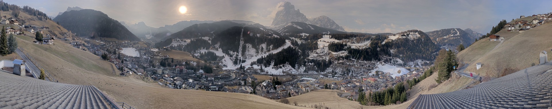 Archived image Webcam Panoramic view of St. Christina