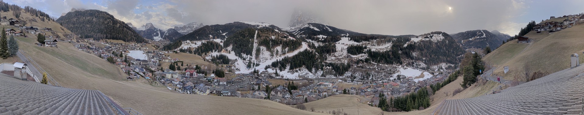 Archived image Webcam Panoramic view of St. Christina