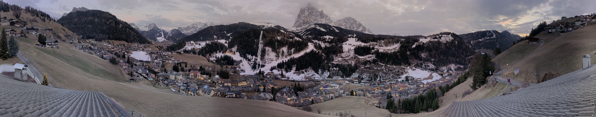 Archived image Webcam Panoramic view of St. Christina