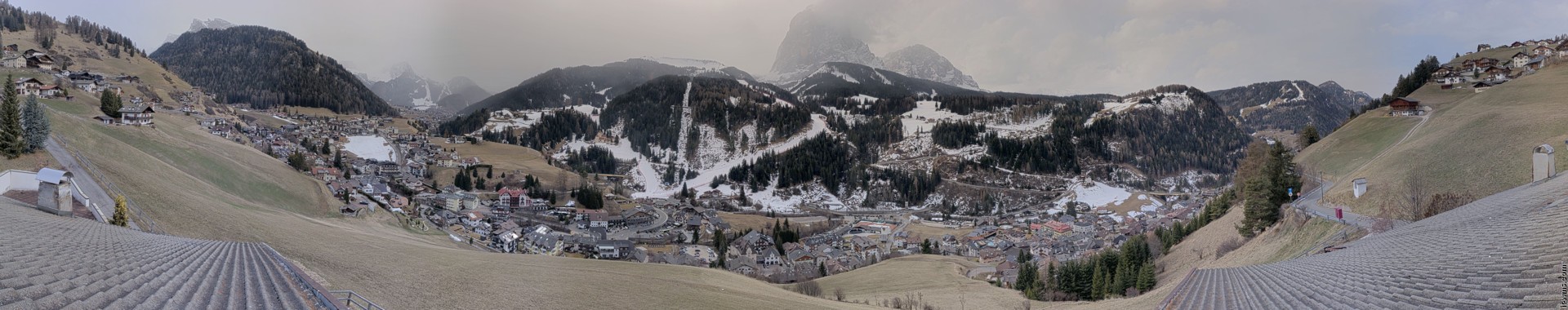 Archived image Webcam Panoramic view of St. Christina