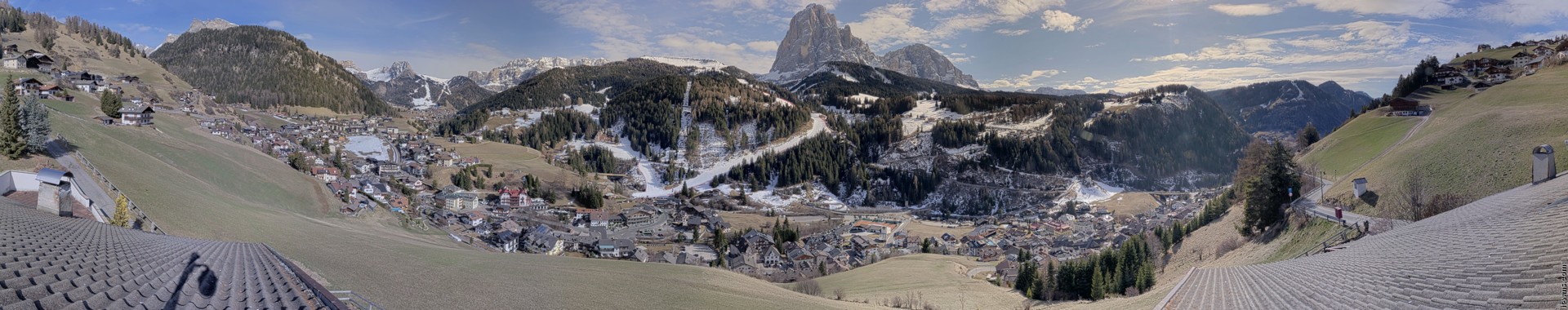 Archiv Foto Webcam Panorama über St. Christina