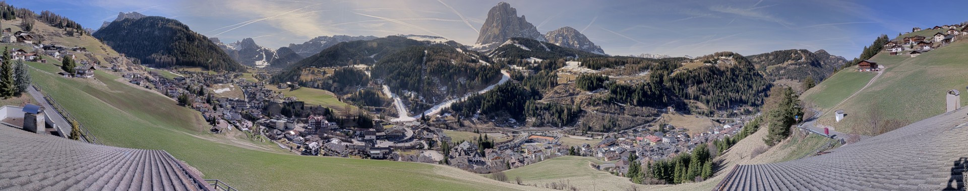 Archived image Webcam Panoramic view of St. Christina