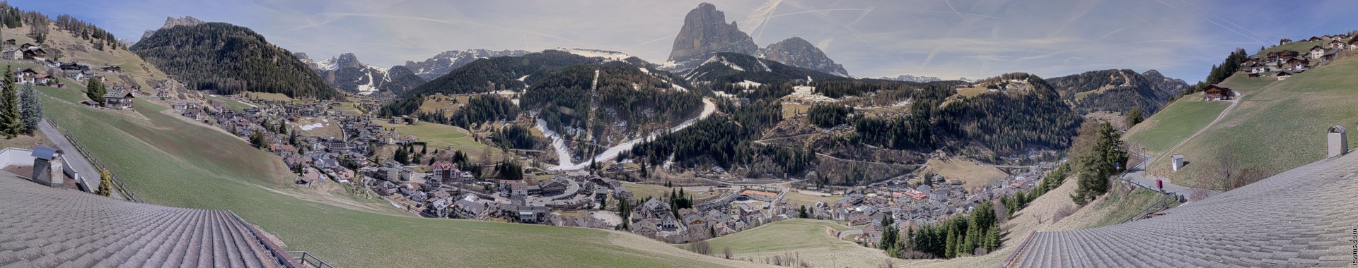 Archived image Webcam Panoramic view of St. Christina