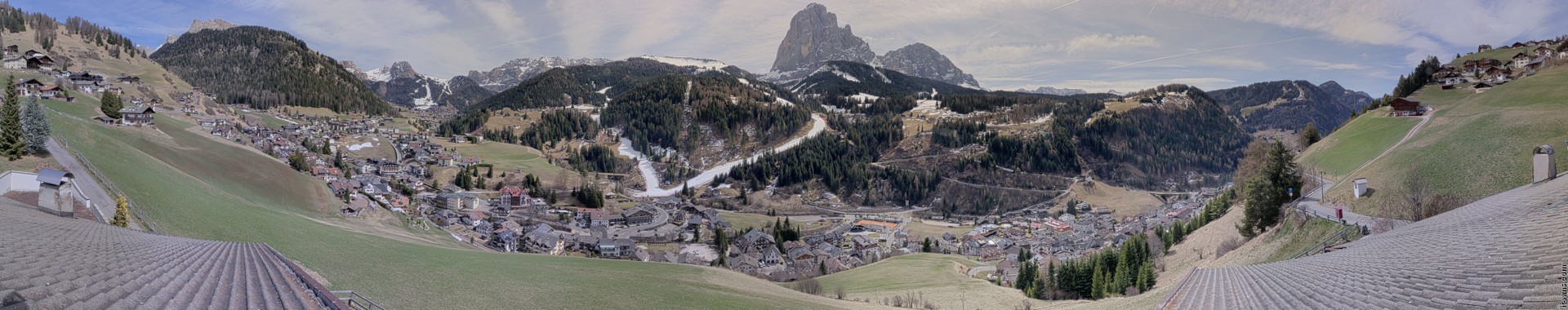 Archived image Webcam Panoramic view of St. Christina