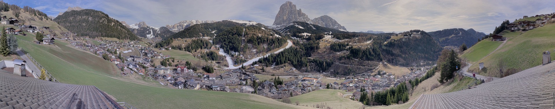 Archived image Webcam Panoramic view of St. Christina