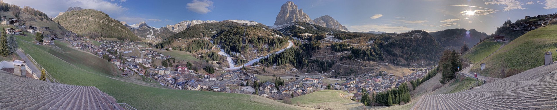 Archived image Webcam Panoramic view of St. Christina