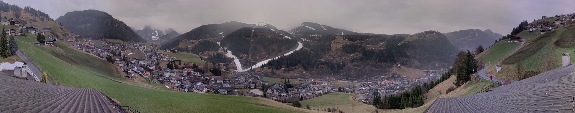 Archived image Webcam Panoramic view of St. Christina