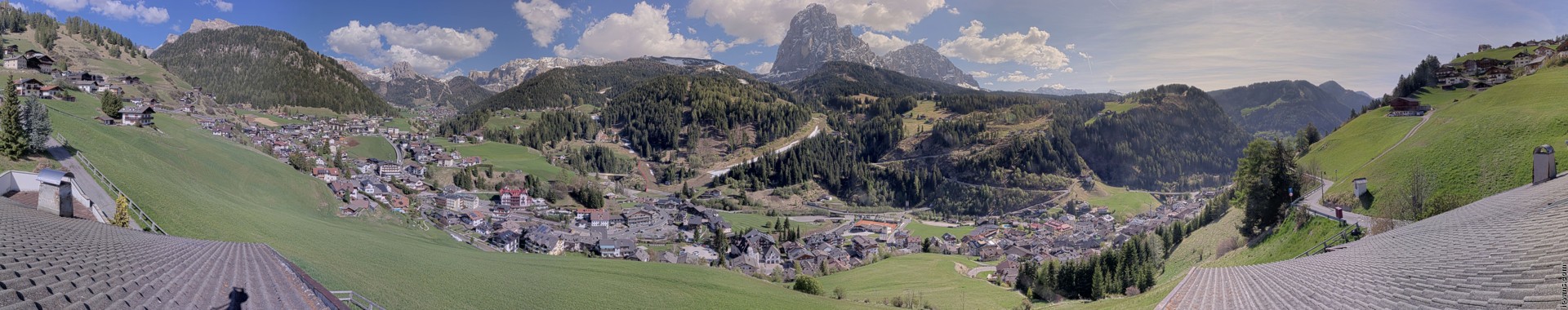 Archived image Webcam Panoramic view of St. Christina