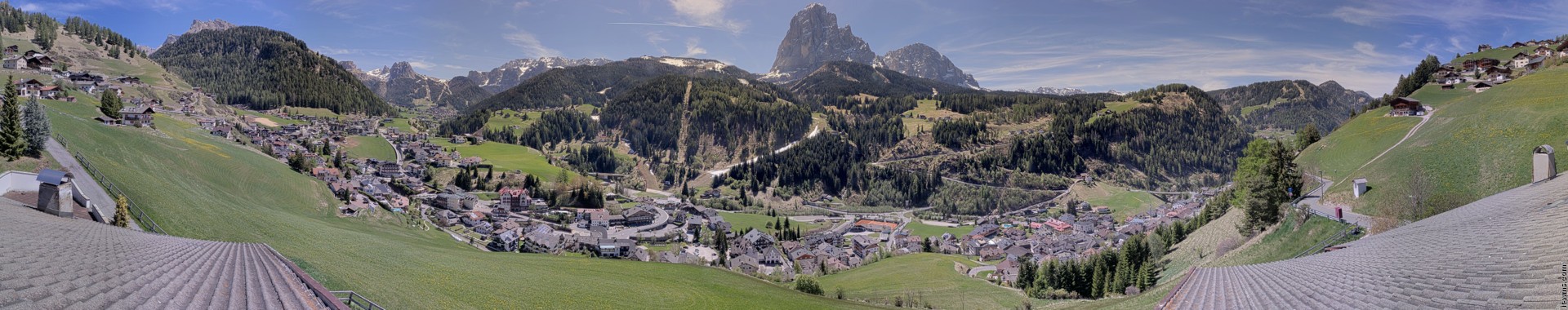 Archived image Webcam Panoramic view of St. Christina