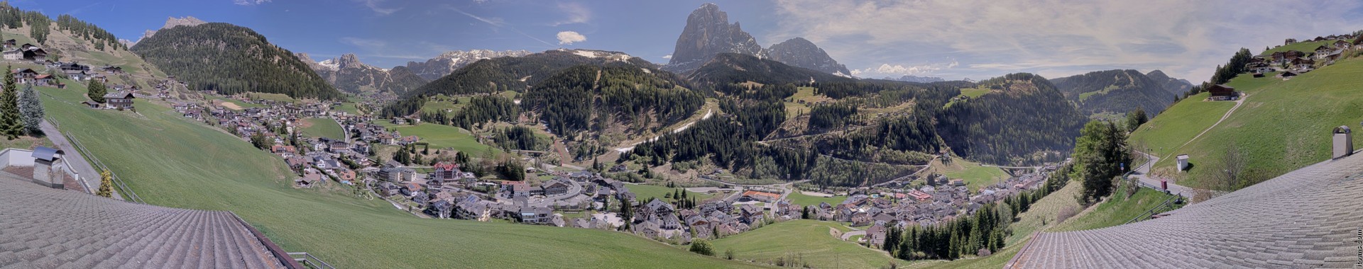 Archived image Webcam Panoramic view of St. Christina