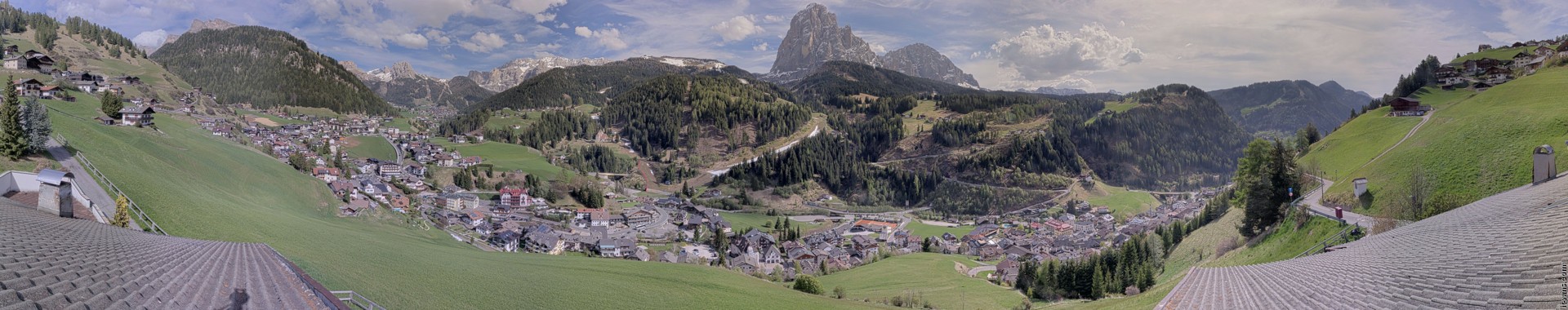 Archived image Webcam Panoramic view of St. Christina