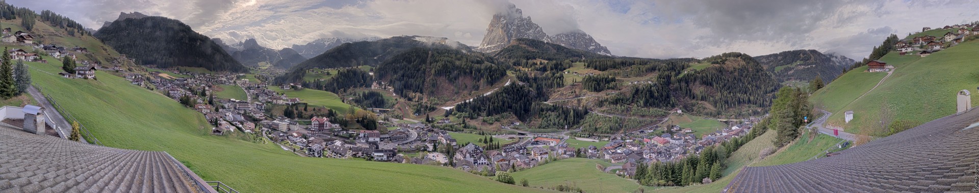 Archived image Webcam Panoramic view of St. Christina