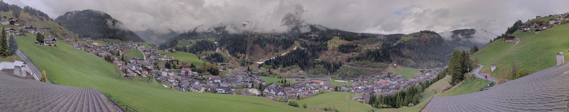 Archived image Webcam Panoramic view of St. Christina
