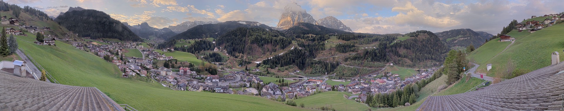 Archived image Webcam Panoramic view of St. Christina