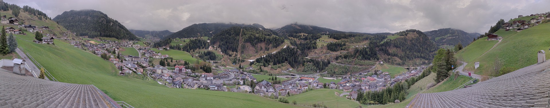 Archived image Webcam Panoramic view of St. Christina