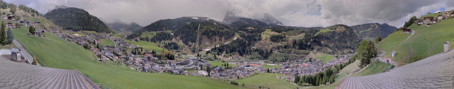 Archived image Webcam Panoramic view of St. Christina