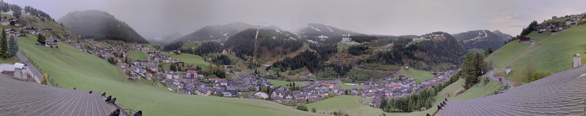 Archived image Webcam Panoramic view of St. Christina