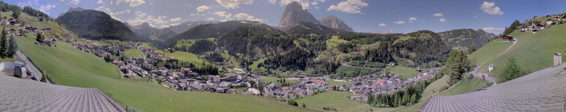 Archived image Webcam Panoramic view of St. Christina