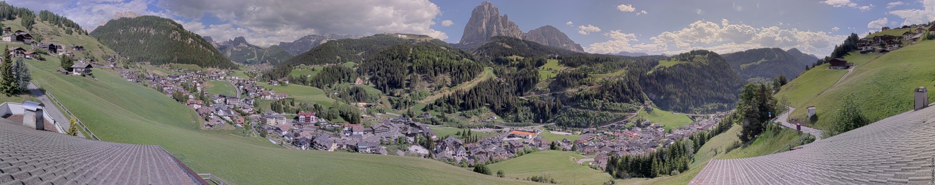 Archived image Webcam Panoramic view of St. Christina