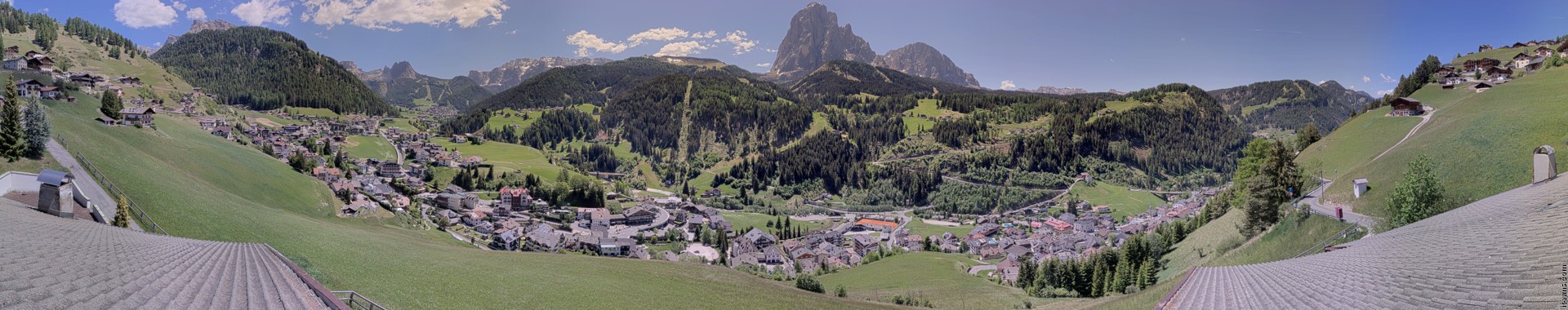 Archived image Webcam Panoramic view of St. Christina