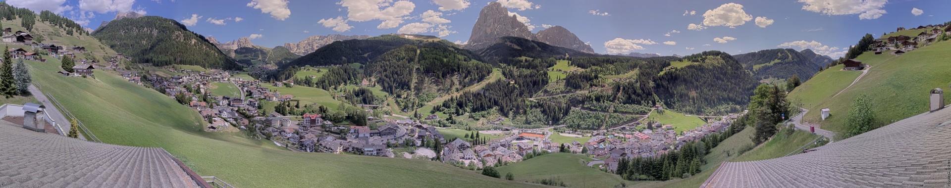 Archived image Webcam Panoramic view of St. Christina