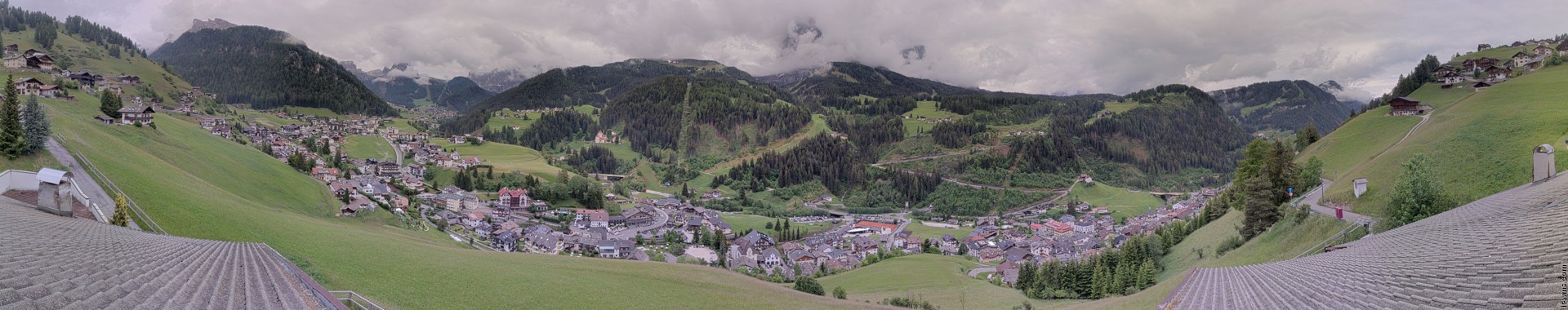 Archived image Webcam Panoramic view of St. Christina