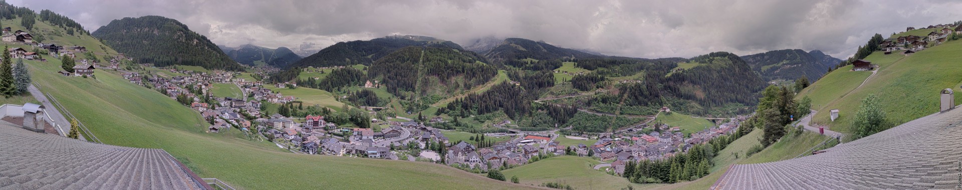 Archived image Webcam Panoramic view of St. Christina