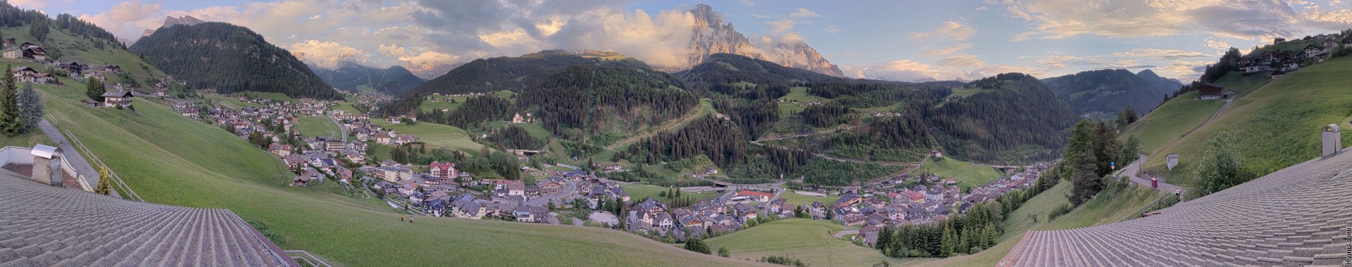 Archived image Webcam Panoramic view of St. Christina