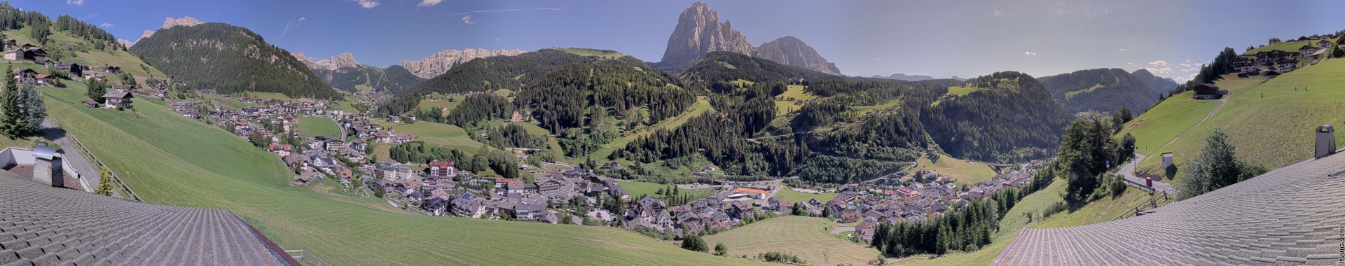 Archived image Webcam Panoramic view of St. Christina