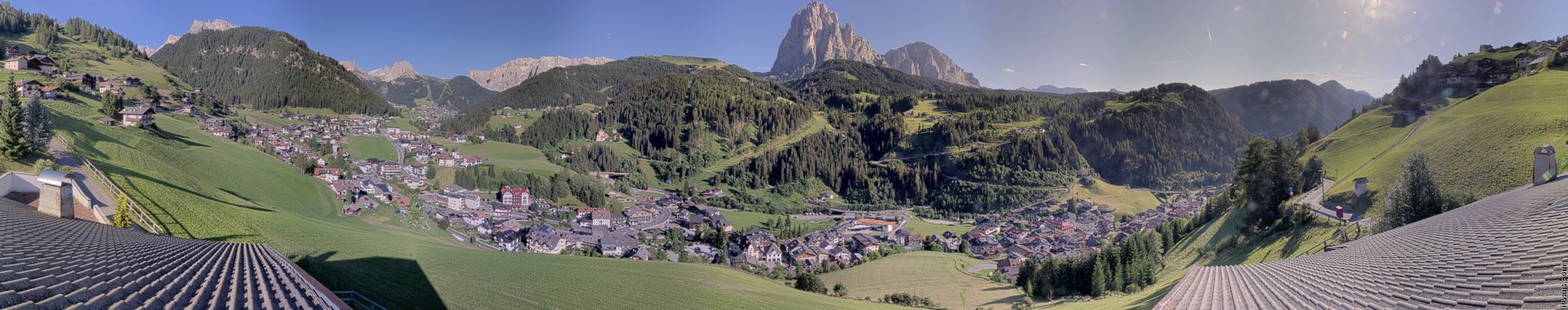 Archived image Webcam Panoramic view of St. Christina