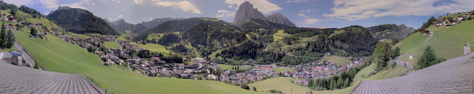Archived image Webcam Panoramic view of St. Christina