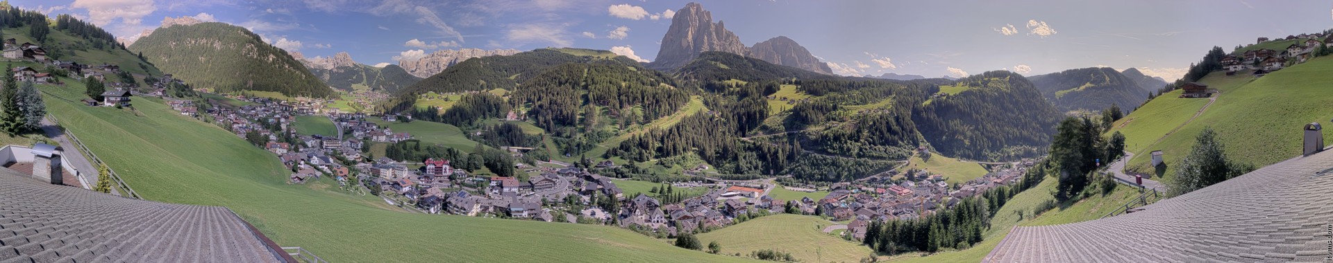 Archived image Webcam Panoramic view of St. Christina