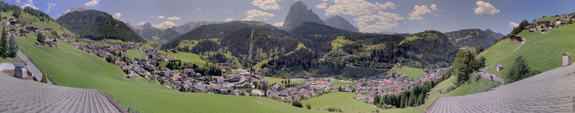 Archived image Webcam Panoramic view of St. Christina