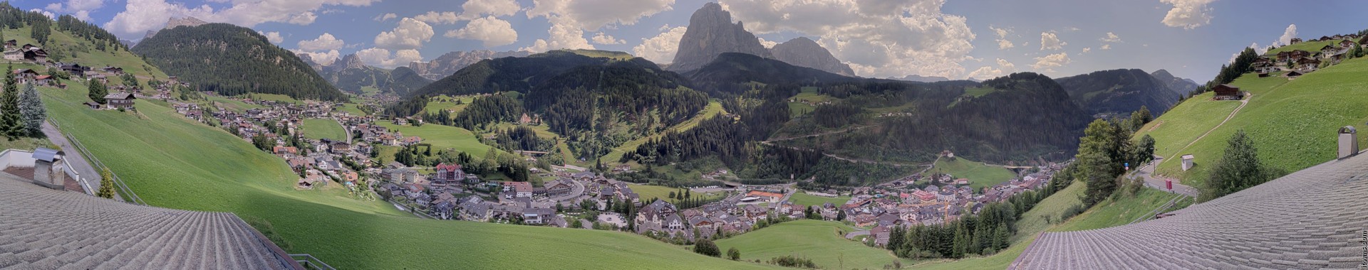 Archived image Webcam Panoramic view of St. Christina